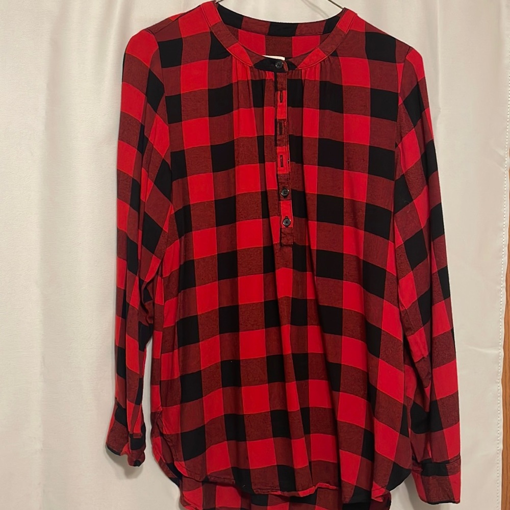 Plaid shirt women